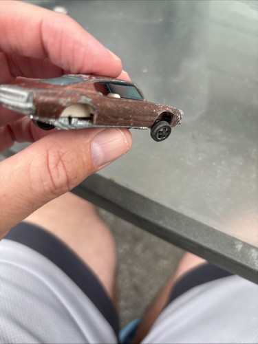 Hot Wheels 1967 Redline Copper Custom Barracuda Die cast For Parts - Picture 10 of 19