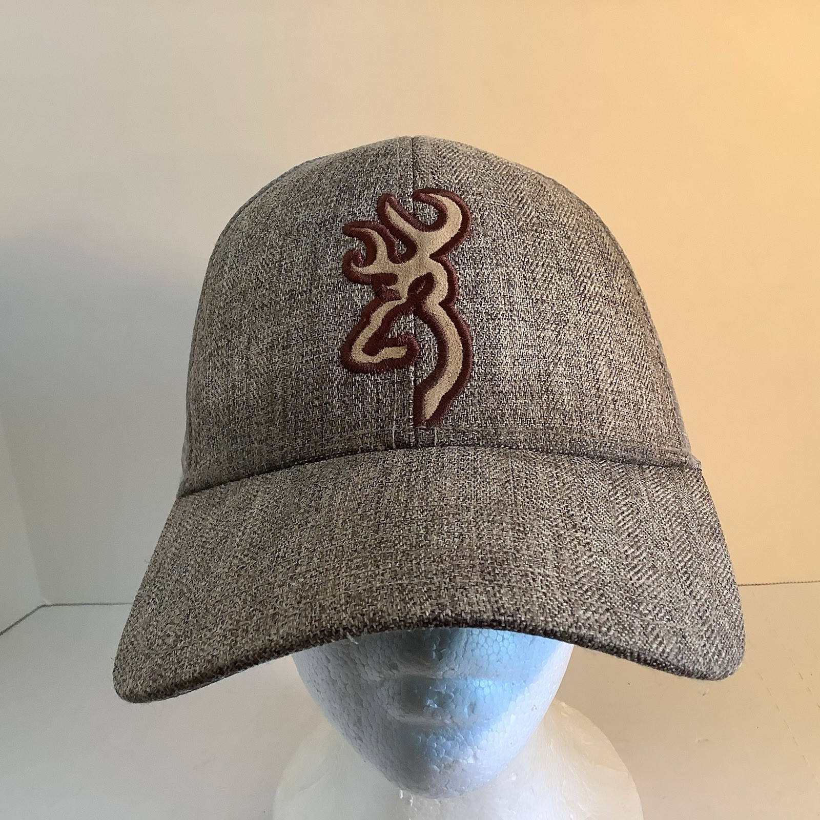 Browning Snapback Mesh Back Hat Cap - image 1