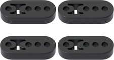 Rubber Exhaust Hanger 4 Pack, 4 Hole 0.45 inches Orifice Universal... 
