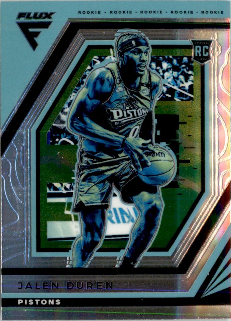 Jalen Duren 2022-23 Panini Flux RC #226 Detroit Pistons