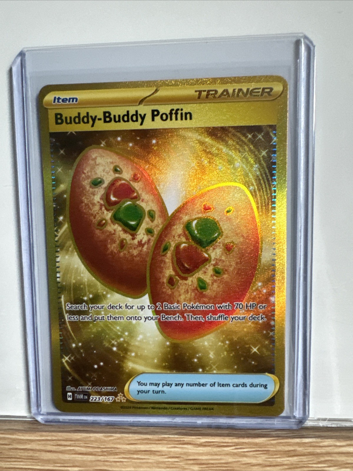 Buddy-Buddy Poffin 223/167 Twilight Masquerade Pokemon