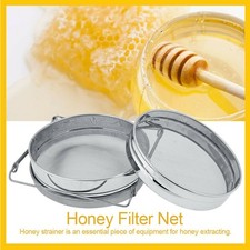 Stainless Steel Strainer Double Sieve Mesh Filter Honey Bee Equipment