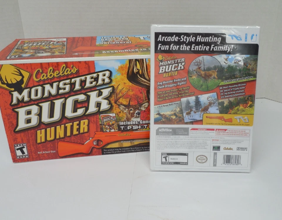 Cabela's Monster Buck Hunter Nintendo Wii Game Brand New - Image 3 of 4