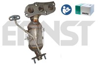 KrüMmerkatalysator Set Ernst 760676 FüR Yaris Toyota VVT KSP90_ KSP90R