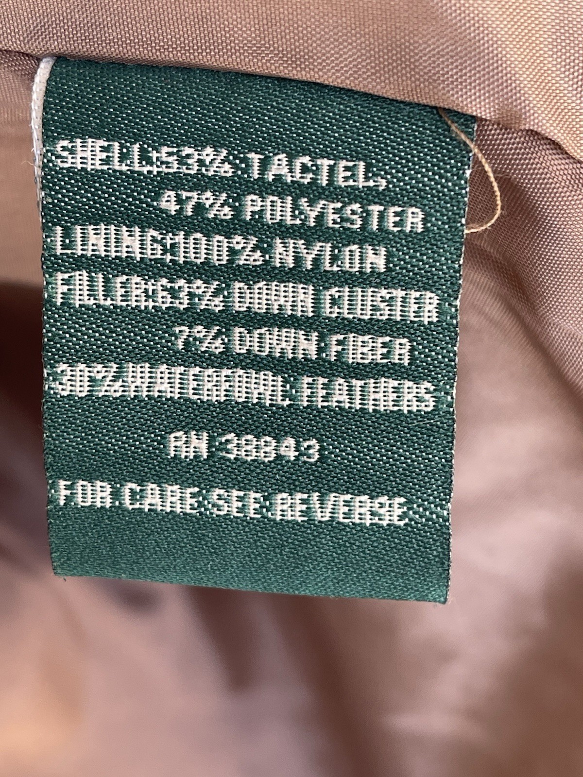 larry levine down jacket Brown Size Extra Small W… - image 5