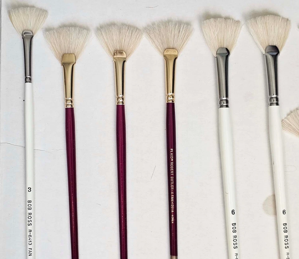 1 cuchillo de paleta o pincel Bob Ross, o Robert Butler use menú desplegable Foto 4 de 4