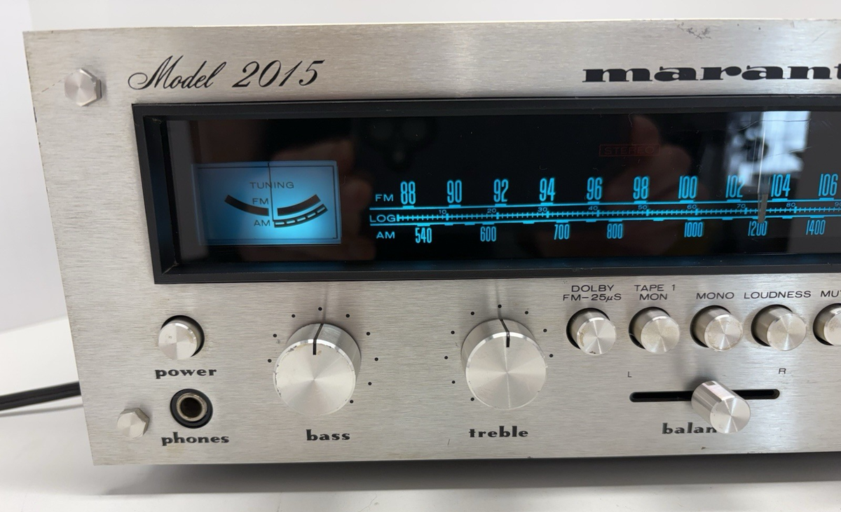 Marantz Model 2015 Vintage Stereophonic Receiver – Tested, Vinyl