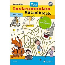 Schott Music Mein Instrumenten-Rätselblock
