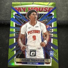 2023-24 Panini Donruss Optic Ausar Thompson My House Lime Green  /149 RC
