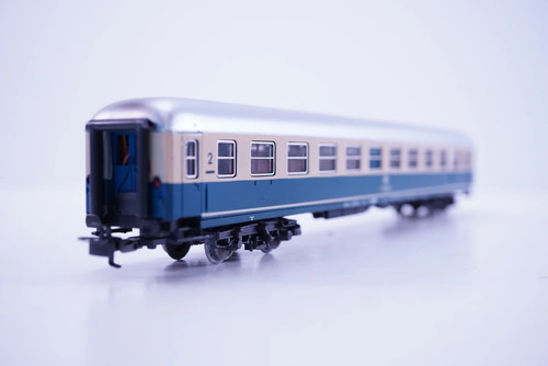 (QQ0447) Märklin 4154 Vagón Tren Rápido 2. Clase DB, H0 AC, EMBALAJE ORIGINAL | Condition: Gebraucht