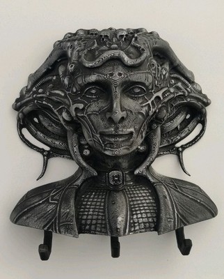 Schlüsselanhänger Alien SciFi Horror Gothic Steampunk Handarbeit 3D gedruckt Wandbild