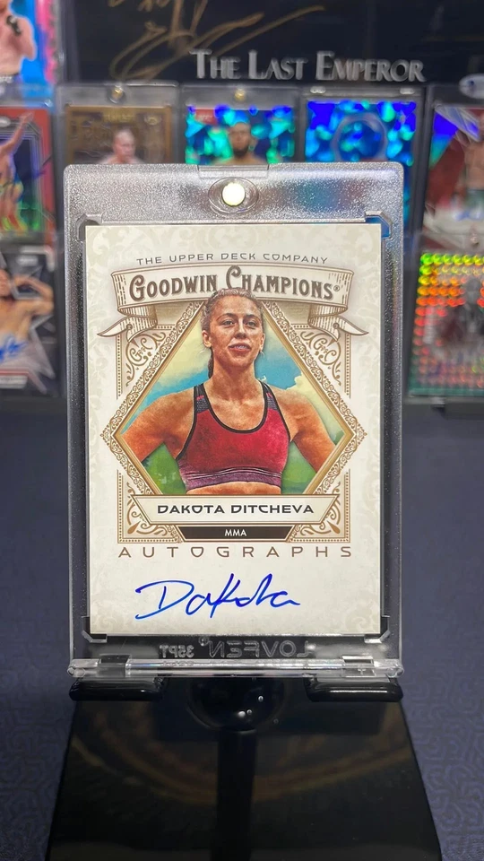 2025 UPPER DECK SSP DAKOTA DITCHEVA 新秀卡签名 PFL UFC — 第 3/3 张图片