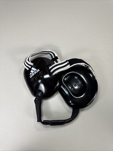 Adidas Wrestling Youth Wizard Ear Guard Headgear Black White