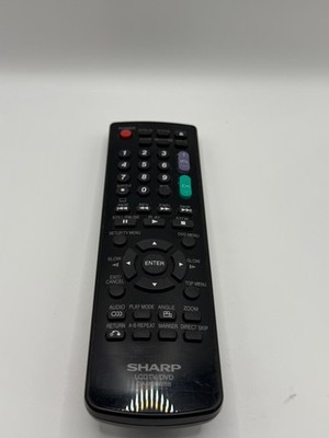 Genuine Sharp LCDTV/DVD GA480WJSB Replacement Remote Original Control OEM