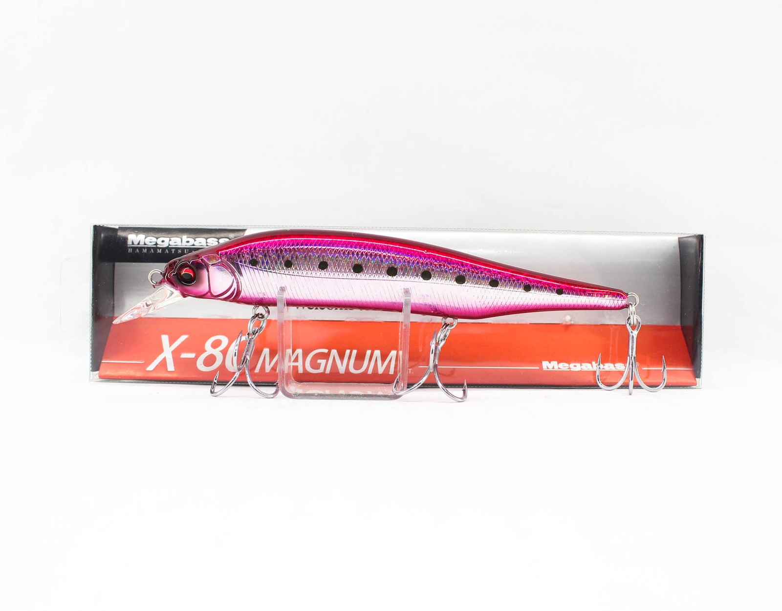 Megabass X-80 Magnum Sinking Lure GG Heat Iwashi (7017)