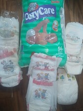 Vintage Diaper Lot Size 1 3