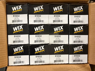 WIX 51032 Engine Oil Filter (lot of 12)