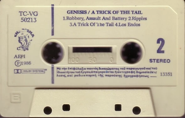 🌟Genesis–A Trick Of The Tail Cassette Album Dolby System 1986 ✅BRAND NEW SEALE - Image 3 of 4