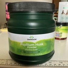 Swanson Psyllium Husk Powder - Certified Organic 12 oz Powder