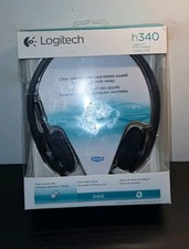 Logitech H340 Wired USB Headband Microphone Stereo Noise-Cancelling Headset