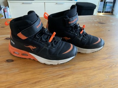 KangeROOs  Sneakerboots, Gr.32- wasserdicht, schwarz-orange