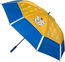 Sigma Gamma/ Gamma; Rho Giant Chameleon Umbrella Blue/Gold - 70"