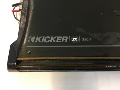 Kicker ZX 350.4 4-Channel Car Amplifier Amp 350W RMS | eBay