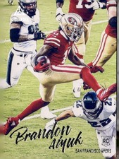 2020 Panini Chronicles #219 Brandon Aiyuk Luminance Update Rookies Bronze (C)