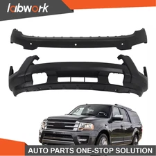 Labwork Bumper Cover Front Lower+Upper For Ford Expedition 2015-2017