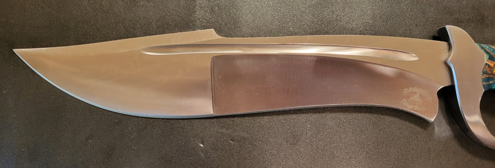 Badass Blades D2 Steel Persian Combat Knife Green Pine Cone Resin Handle- BA779