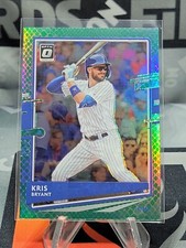 2020 Optic Choice Baseball Green Dragon Prizm Kris Bryant #/84
