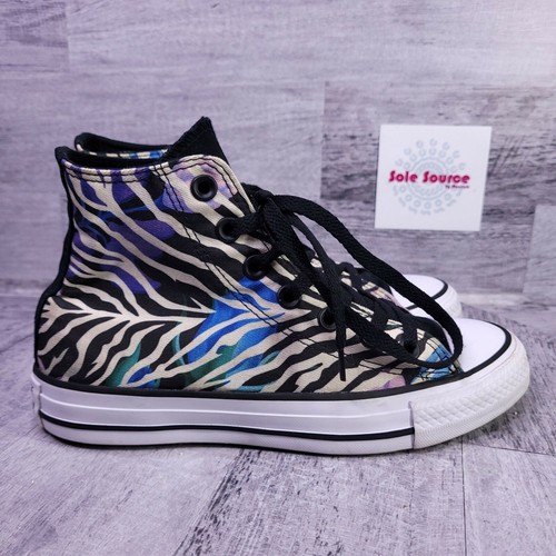 womens zebra converse