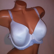 Aerie Bra 42B Real Sunnie Full Coverage Light Blue Solid Underwire