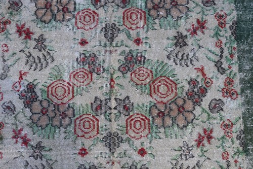 Livingroom rug, Handmade rug, Turkish rug, Boho rug, Carpet, 3.6 x 6.8 ft TR5169 - Picture 5 of 8