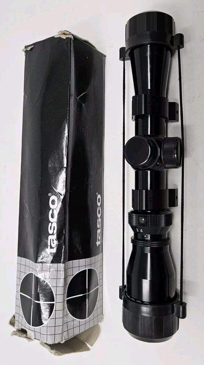 Tasco Pistol Scope P1.254X28 WORKS 1.25X-4X28mm Glossy EER for