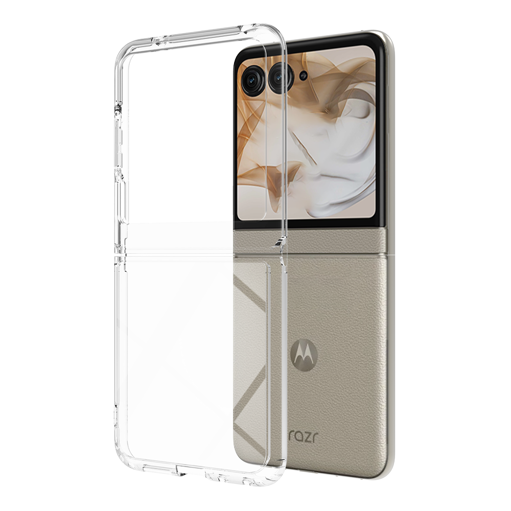 For Motorola Razr 60 50 Ultra Razr+2025 Clear ShockProof TPU + PC