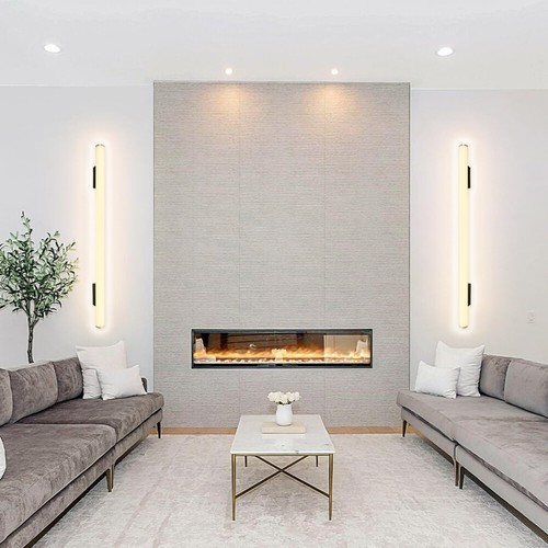 LED Lange Wandleuchte Lampe Führte Wandlampe Innen- und Außen Beleuchtung Modern - Bild 24 von 25