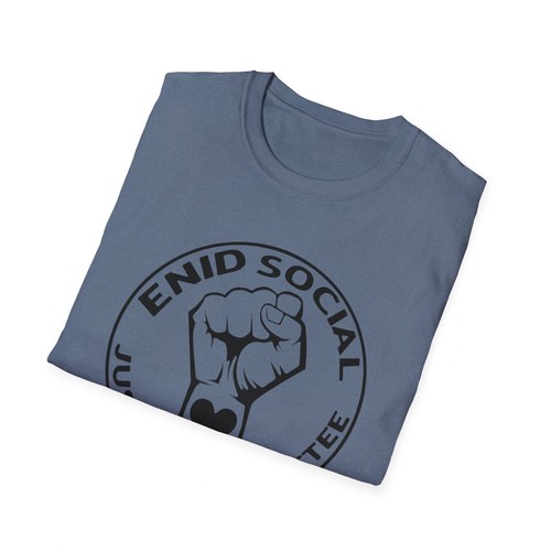 Unisex Softstyle T-Shirt — Enid Social Justice Committee, Action for Justice - Picture 51 of 56