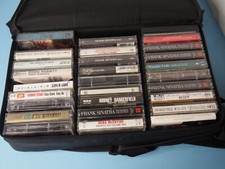Audio Music Cassette Tape Lot of 28 TREASURE HUNT LOT With Case logic case 2