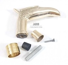 Vintage Style Solid Brass Eagle Head Handle For Designer Walking Cane Stick Gift