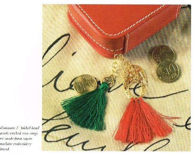 Terrific Tassels Tassel Pattern Book Nancy Nehring 2003 Basic Specialty Knots