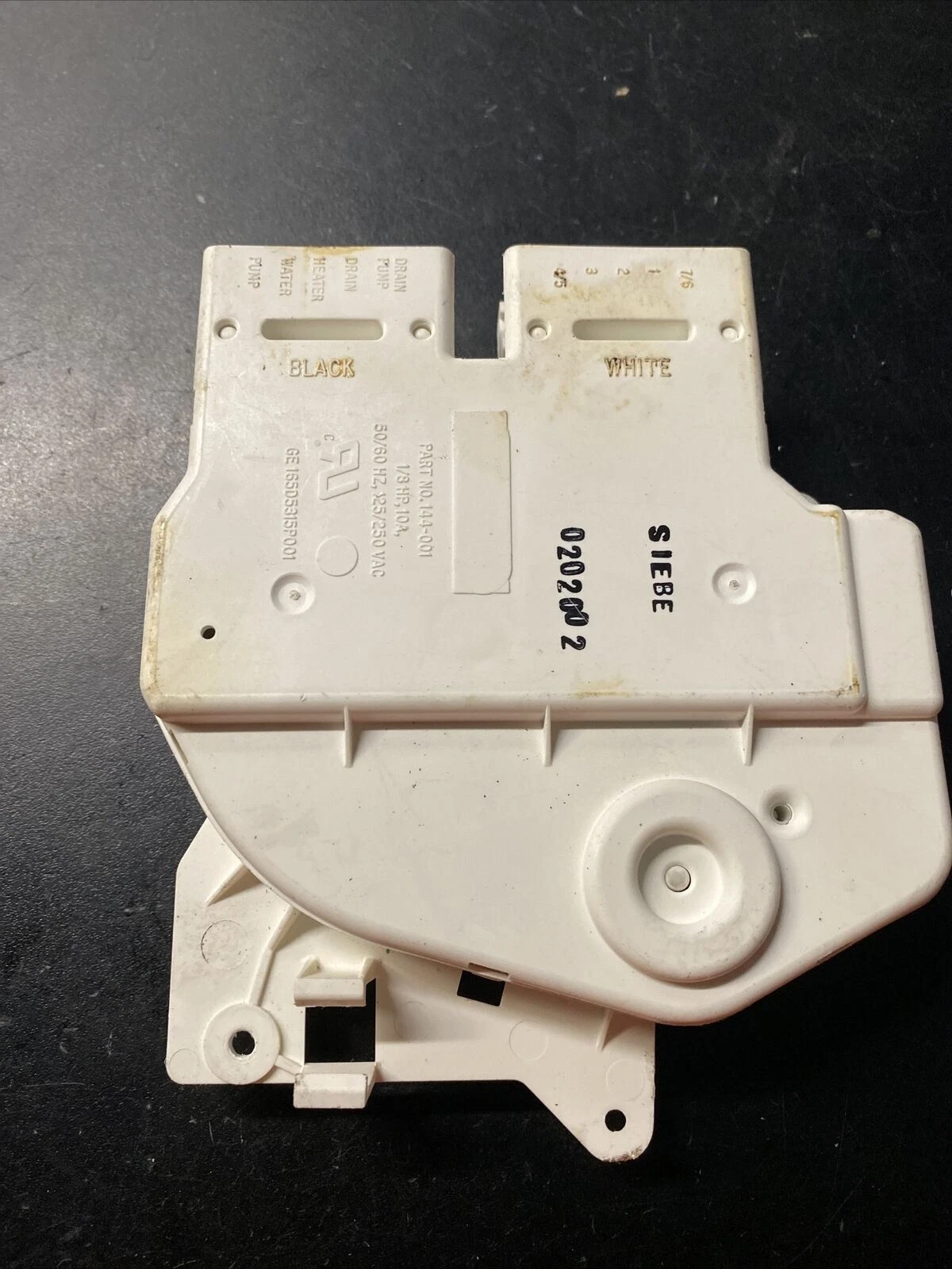 GE Dishwasher Timer - Part # 165D5315P001 |BK983