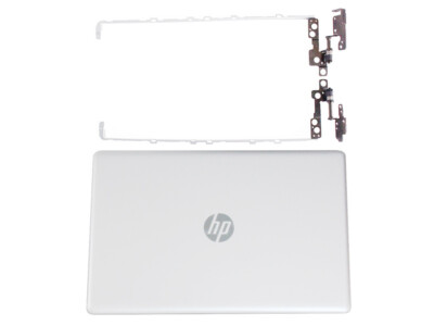 For HP 17-by0081cl 17-by0088cl 17-by1953cl 17-by3652cl LCD Back Cover + Hinges
