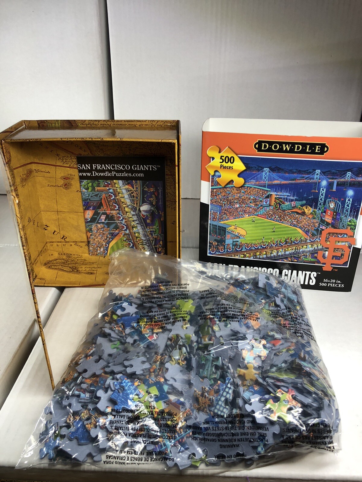 MLB San Francisco Giants 500pc Retro Series Puzzle
