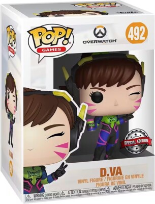 Dva Spielfigur Overwatch - D.Va Special Edition 492 Pop!