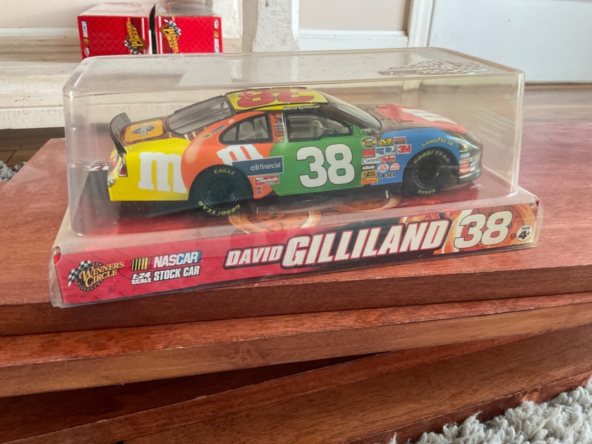 M & M's - DAVID GILLILAND #38 Nascar 1:24 Scale Stock Car - #47960