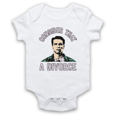 ARNIE TOTAL RECALL SCHEIDUNG INOFFIZIELL BEDENKEN SIE, DASS BABY WACHSEN BABY GESCHENK
