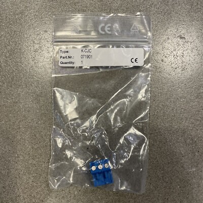 Terminal Block for Cold Junction Compensation K-CJC Part No. 071901
