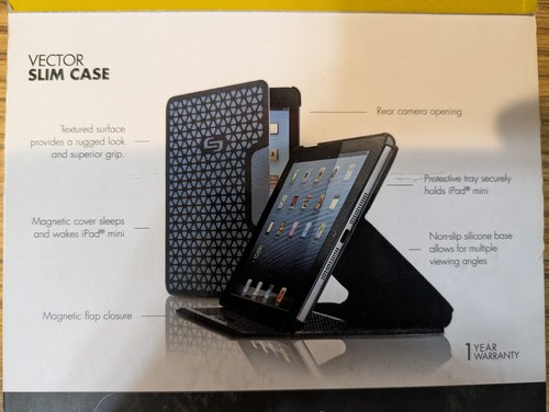 Solo Vector Slim Case Fits Ipad Mini Gen 1-2-3- #ACV230-20 - Picture 2 of 2