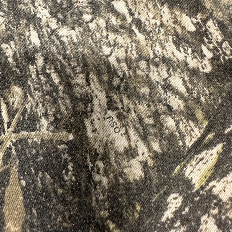 VTG NOS Browning Mossy Oak Mens Hunting Camo Long Sleeve Button Down Sz L - Image 4 of 4